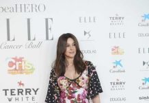 Моника Беллуччи снялась для глянца в платье-сетке Dior за 1,8 млн