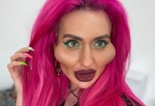 Накачавшая «скулы-кулаки» фрик-модель сделала пластику кубиков пресса: фото