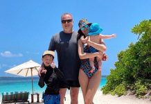 Подольская загорает на Мальдивах в пляжном комплекте Burberry за 66 тысяч рублей