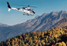 Захватывающий опыт полета на вертолете: парите над небом стильно!