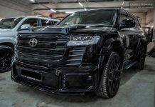 Toyota LC200 2008 Рестайлинг Land Cruiser 300 Style + Wald «»Black Bison» ‘2023″