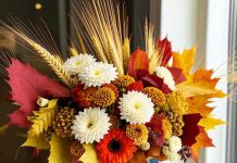 Модные осенние букеты – тепло и чувственность природы
