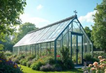 Сотовый поликарбонат толщиной 4 мм в ландшафтном дизайне: идеи и проекты