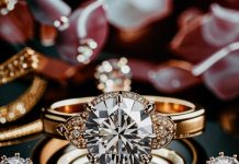 Обручальные кольца с бриллиантами