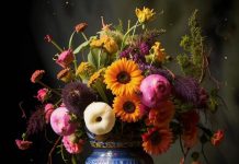 Где можно использовать композиции из цветов?