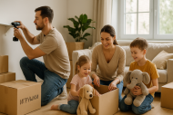 Переезд с детьми в квартиру