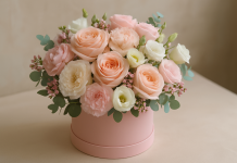 Цветы в коробках что это