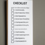 Как создать правильный чек лист?
