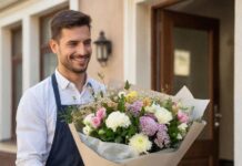 Доставка цветов: искусство доставить улыбку