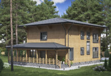 Дома из клееного бруса: экологично, комфортно и стильно