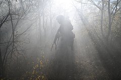 Бегство российского военного к ВСУ