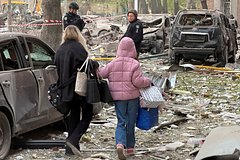 Массированный удар ВС РФ по Украине