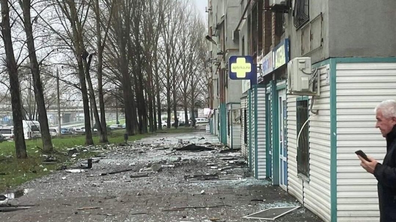 Последствия атаки БПЛА в Самарской области