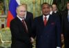 Президент Республики Конго назвал переговоры с Путиным в Кремле плодотворными