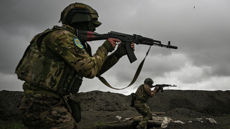 Российские военнослужащие в зоне СВО