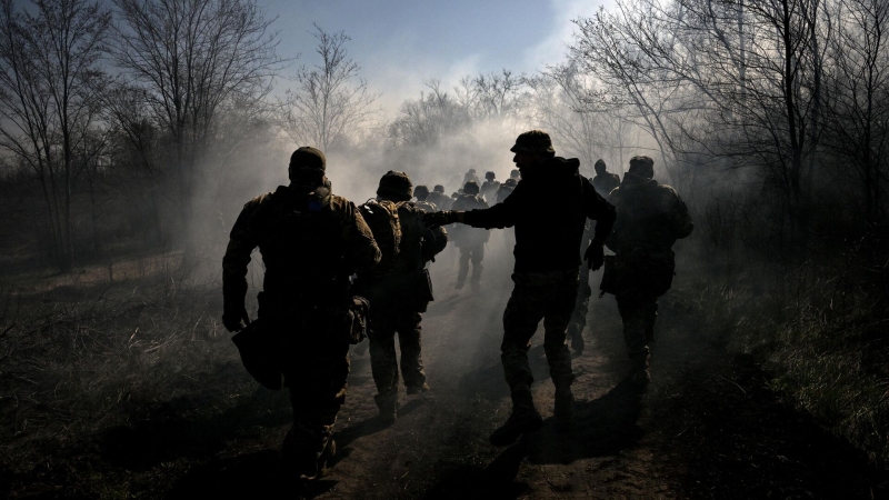 Украинские военные