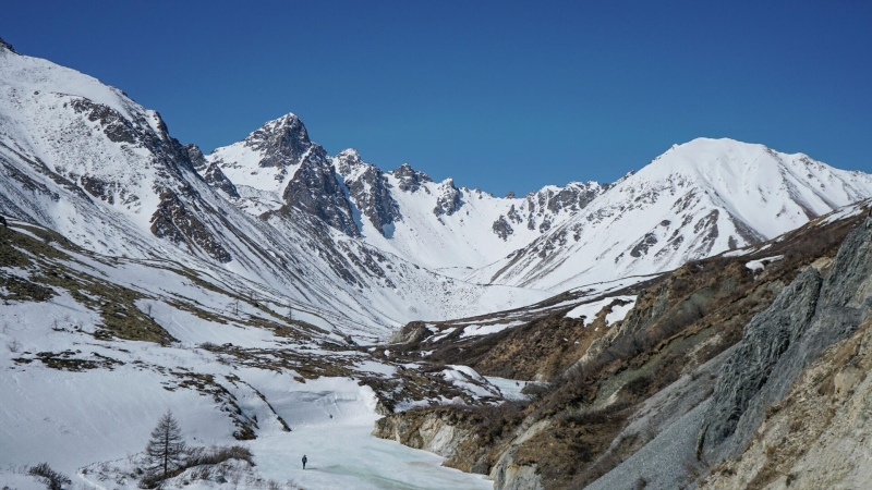 Гора Мунку-Сардык в Бурятии